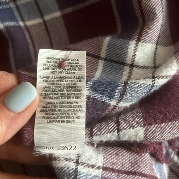 Flannel shirt with Arizona State University logo on back - Picture 7 of 8